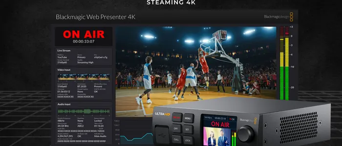Blackmagic Web Presenter 4K — for rent in Phnom Penh