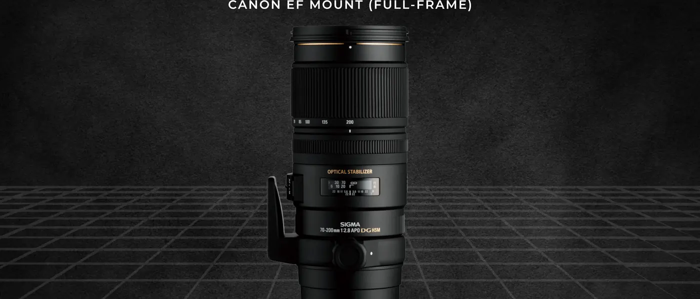 Sigma APO 70–200mm f/2.8 EX DG OS HSM — cinema equipment rental, Phnom Penh