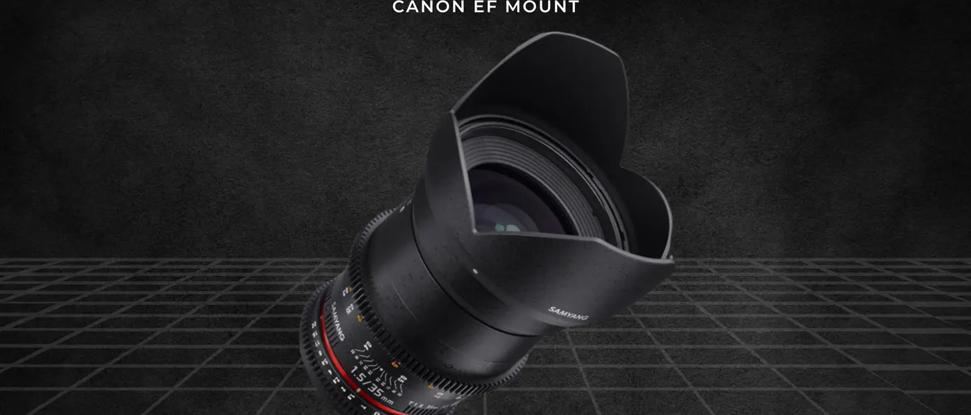 Samyang Cine 35mm T1.5 — cinema equipment rental, Phnom Penh