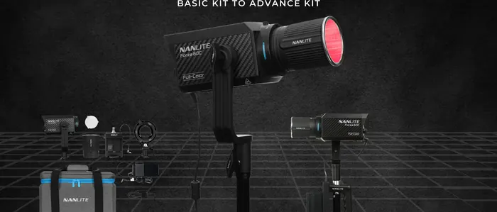 Nanlite Forza 60C RGBLAC LED — for rent in Phnom Penh