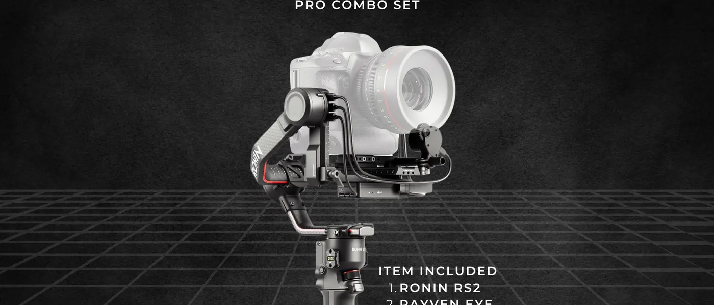 DJI RS2 Pro Combo — cinema equipment rental, Phnom Penh