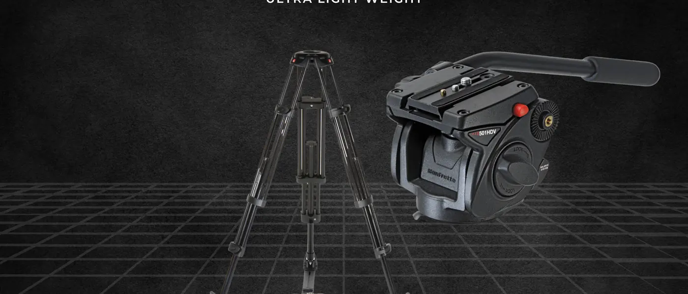 Manfrotto 501HDV Video Head — cinema equipment rental, Phnom Penh