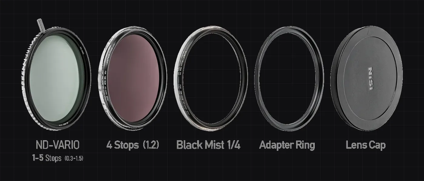 NiSi 82mm Swift VND Mist Kit — cinema equipment rental, Phnom Penh